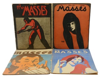 Item #140943018 The Masses (Four Issues from 1917). Max Eastman, John Reed, Floyd Dell, Bertrand...