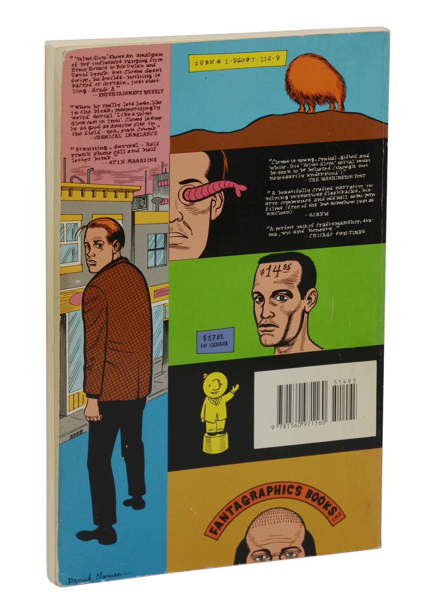 Like a Velvet Glove Cast in Iron | Daniel Clowes | First Edition