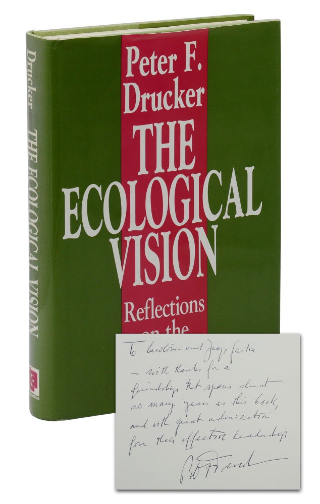 Item #140943057 The Ecological Vision: Reflections on the American Condition. Peter Drucker.