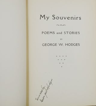 My Souvenirs: Poems and Stories