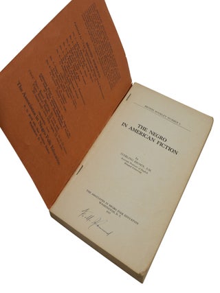 The Negro in American Fiction