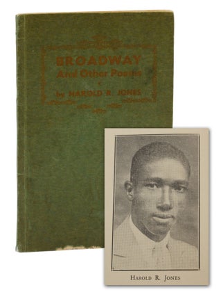 Item #140943092 Broadway and Other Poems. Harold R. Jones