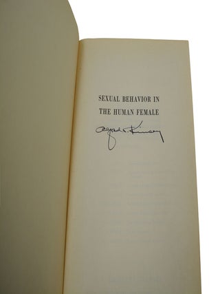 Sexual Behavior in the Human Female