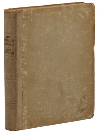 Item #140943107 The Single Hound. Emily Dickinson