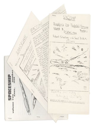 Item #140943165 Spaceship: Brooklyn's Jet-Propelled Fanzine. Volume 2, Numbers 1, 2, 3, 4. Bob...