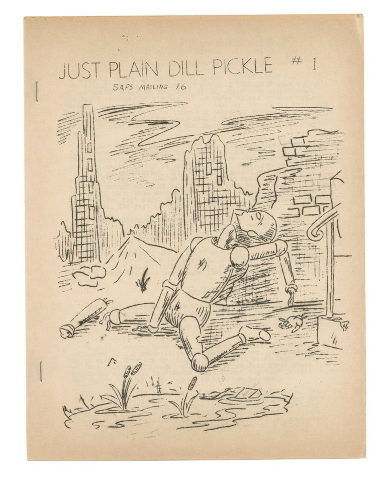 Item #140943172 Just Plain Dill Pickle: Number 1. Paul D. Cox.