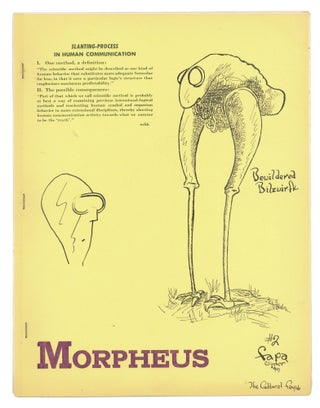 Item #140943178 Morpheus: Number 2. Winter, 1949. Con Pederson, Rick Sneary, Francis T. Laney