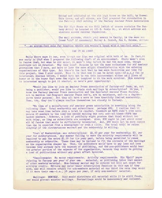 Item #140943199 Meteor Shower: Number 1. December 31, 1948. Coswal, Walter Coslet