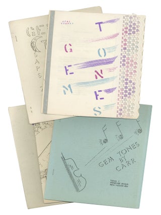 Item #140943212 Gem Tones: Five Issues (Volume 1, Turquoise Number for FAPA mailing #55; Volume...