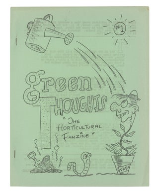Item #140943235 Green Thoughts: Number 1. June, 1949. Joe Kennedy, X J. Kennedy
