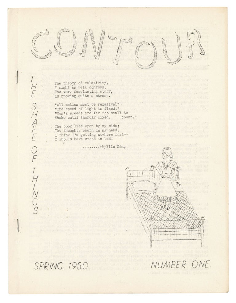 Item #140943239 Contour: The Shape of Things: Number 1. Spring, 1950. Bob Pavlat.