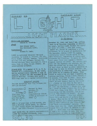 Item #140943273 Light: Number 39. January, 1949. Leslie A. Croutch