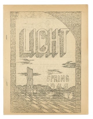 Item #140943283 Light: Number 130. Spring, 1944. Leslie A. Croutch