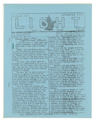 Item #140943288 Light: Number 38. September, 1948. Leslie A. Croutch