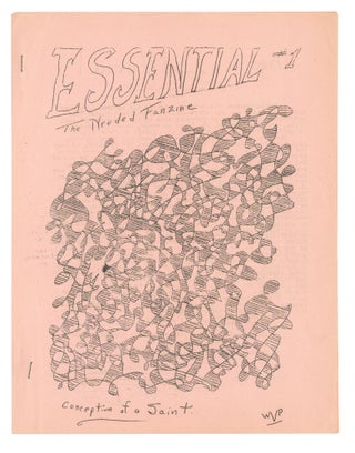 Item #140943300 Essential; the Needed Fanzine: Number 1. William V. Pierce, Lloyd Alpaugh