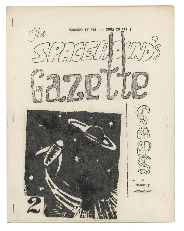 Item #140943324 Spacehound's Gazette: Number 2. September 1947. Joe Kennedy, X J. Kennedy.