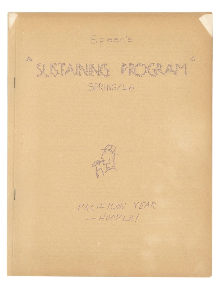 Item #140943327 Speer's Sustaining Program: Spring 1946. Jack Speer.