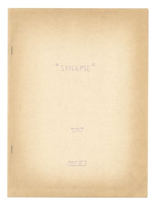 Item #140943338 Synapse: Spring 1948. Jack Speer