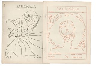 Item #140943345 Saturnalia: Number 1 & 2. (All published). Art R. Sehnert