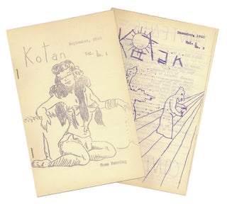 Item #140943409 Kotan. Two issues: Volume 1, Number 1. September 1948 (and) Volume 1, Number 2....