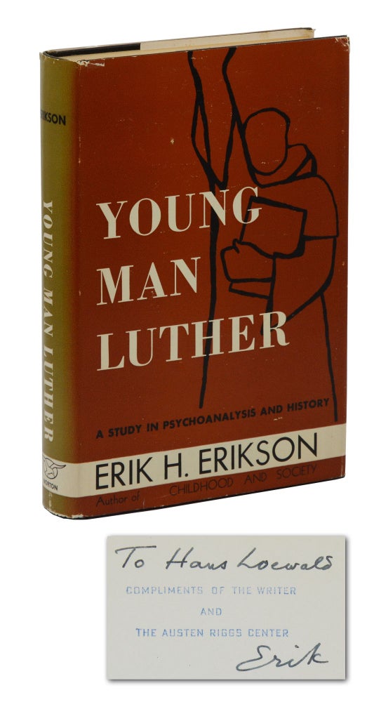 Item #140943426 Young Man Luther: A Study in Psychoanalysis and History. Erik Erikson.
