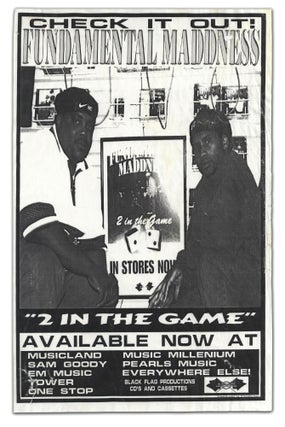 Item #140943429 (Hip Hop Flyer) Check It Out! Fundamental Maddness "2 in the Game" Available Now...