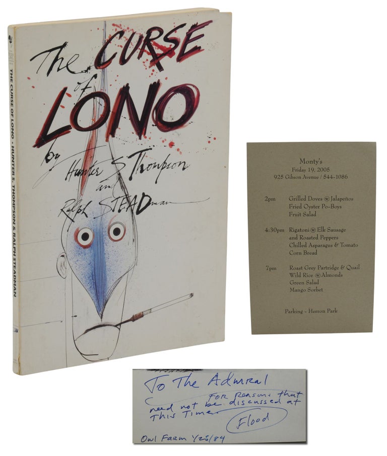Item #140943447 The Curse of Lono. Hunter S. Thompson, Ralph Steadman.
