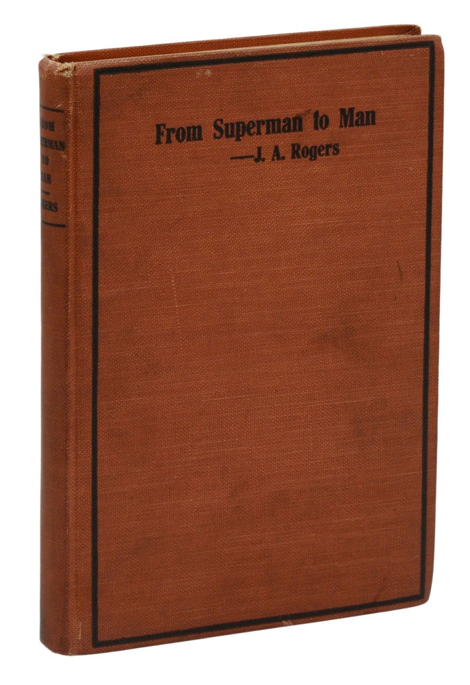 Item #140943451 From Superman to Man. J. A. Rogers.