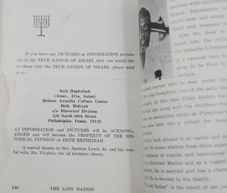 The Lost Nation (The So Called "Negro")