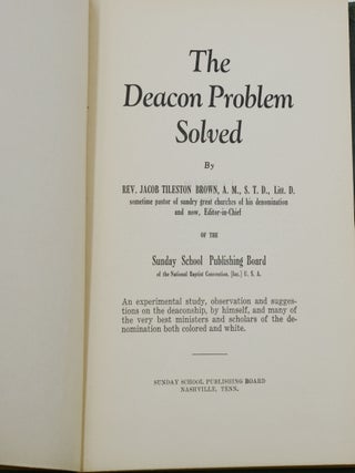The Deacon Problem Solved