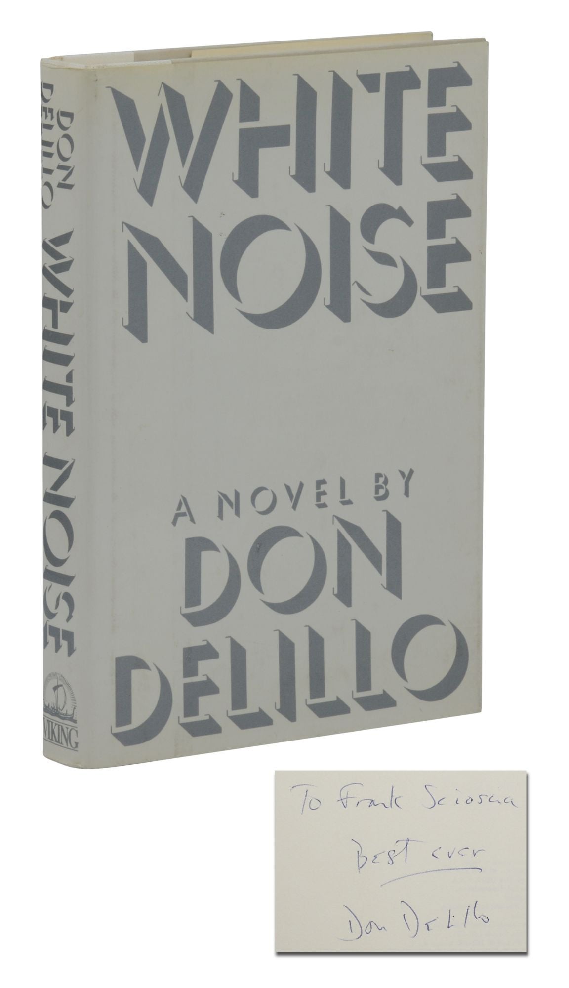 Don　Edition　White　First　Noise　DeLillo