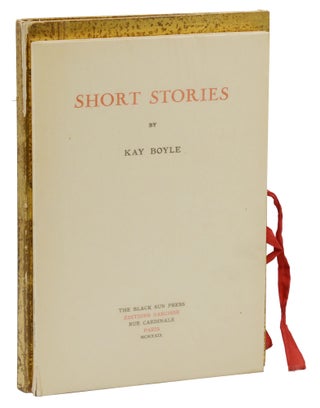 Item #140943481 Short Stories. Kay Boyle