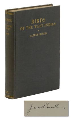 Item #140943526 Field Guide to Birds of the West Indies. James Bond