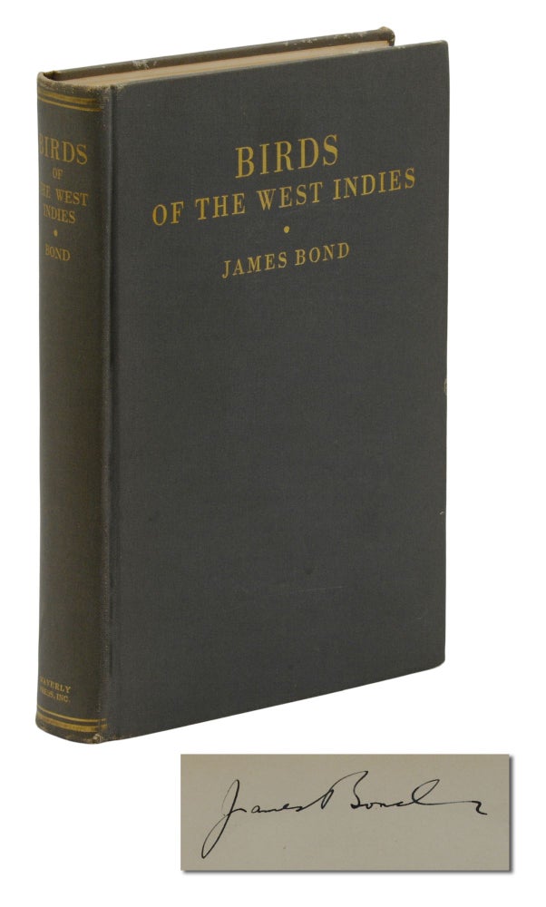 Item #140943526 Field Guide to Birds of the West Indies. James Bond.