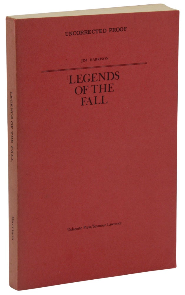 Item #140943547 Legends of the Fall. Jim Harrison.