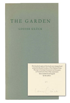 Item #140943644 The Garden. Louise Gluck