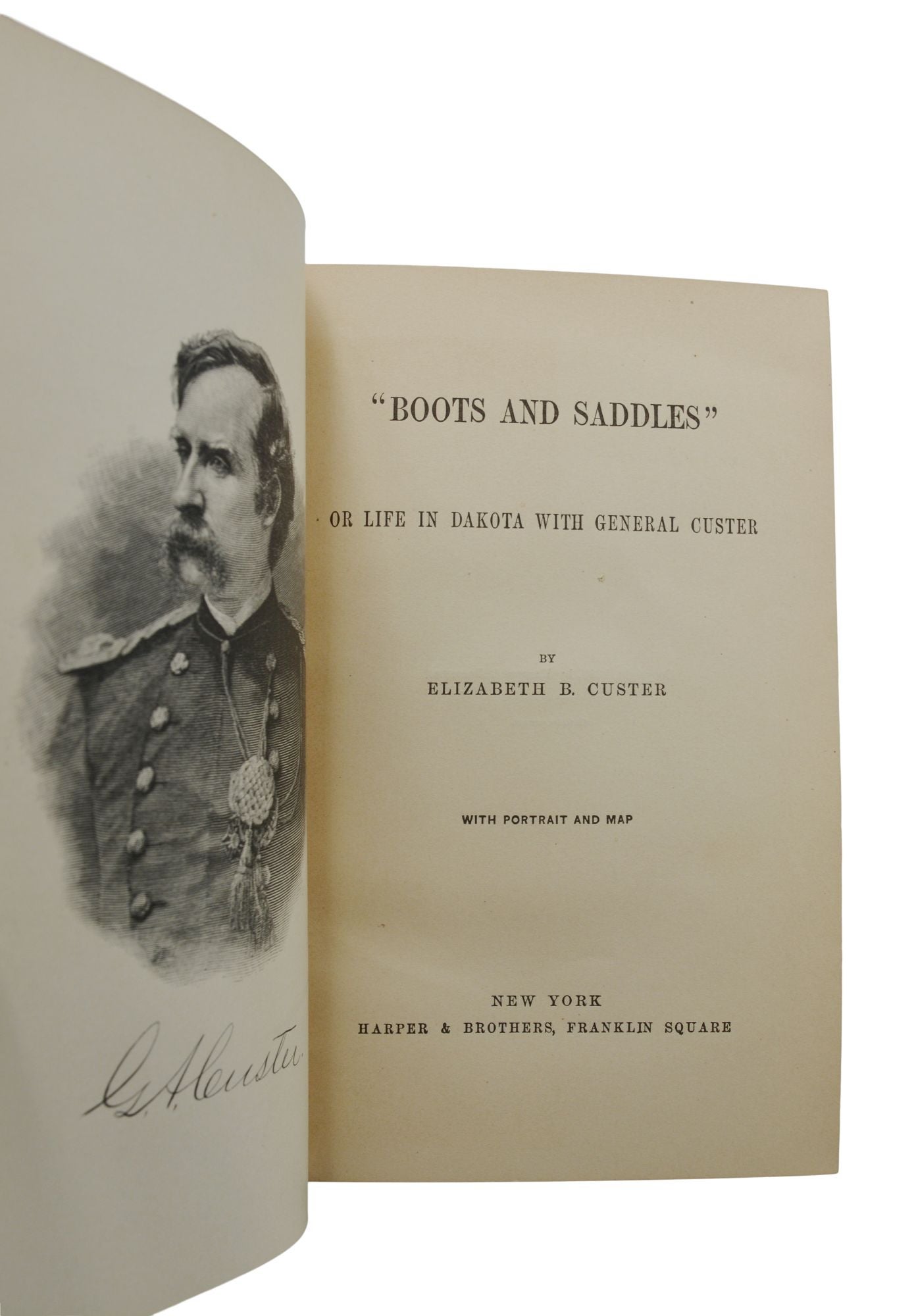 Boots and saddles or shops life in dakota with general custer