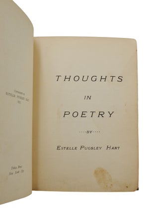 Thoughts in Poetry