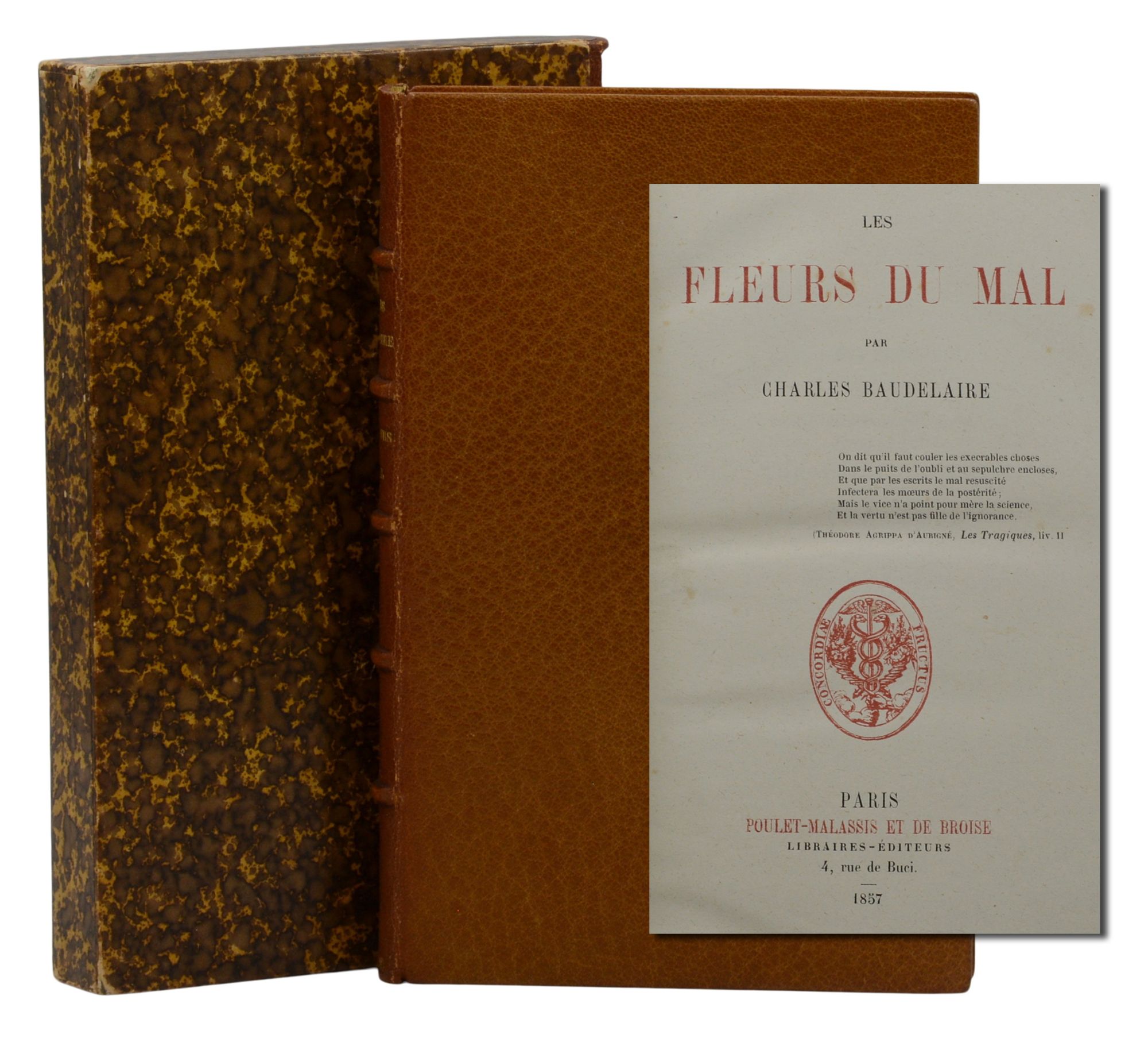 The Flowers of Evil Les Fleurs du mal by Charles Baudelaire on Burnside  Rare Books