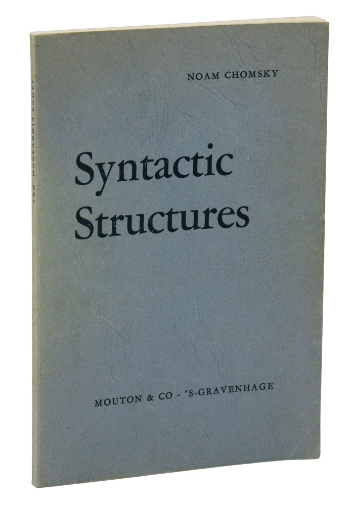 Item #140943718 Syntactic Structures. Noam Chomsky.
