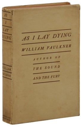 Item #140943736 As I Lay Dying. William Faulkner