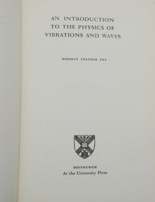 An Introduction to the Physics of Vibrations and Waves