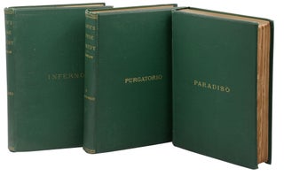 Item #140943780 The Divine Comedy. In Three Volumes: Inferno; Purgatorio; Paradiso. Dante...