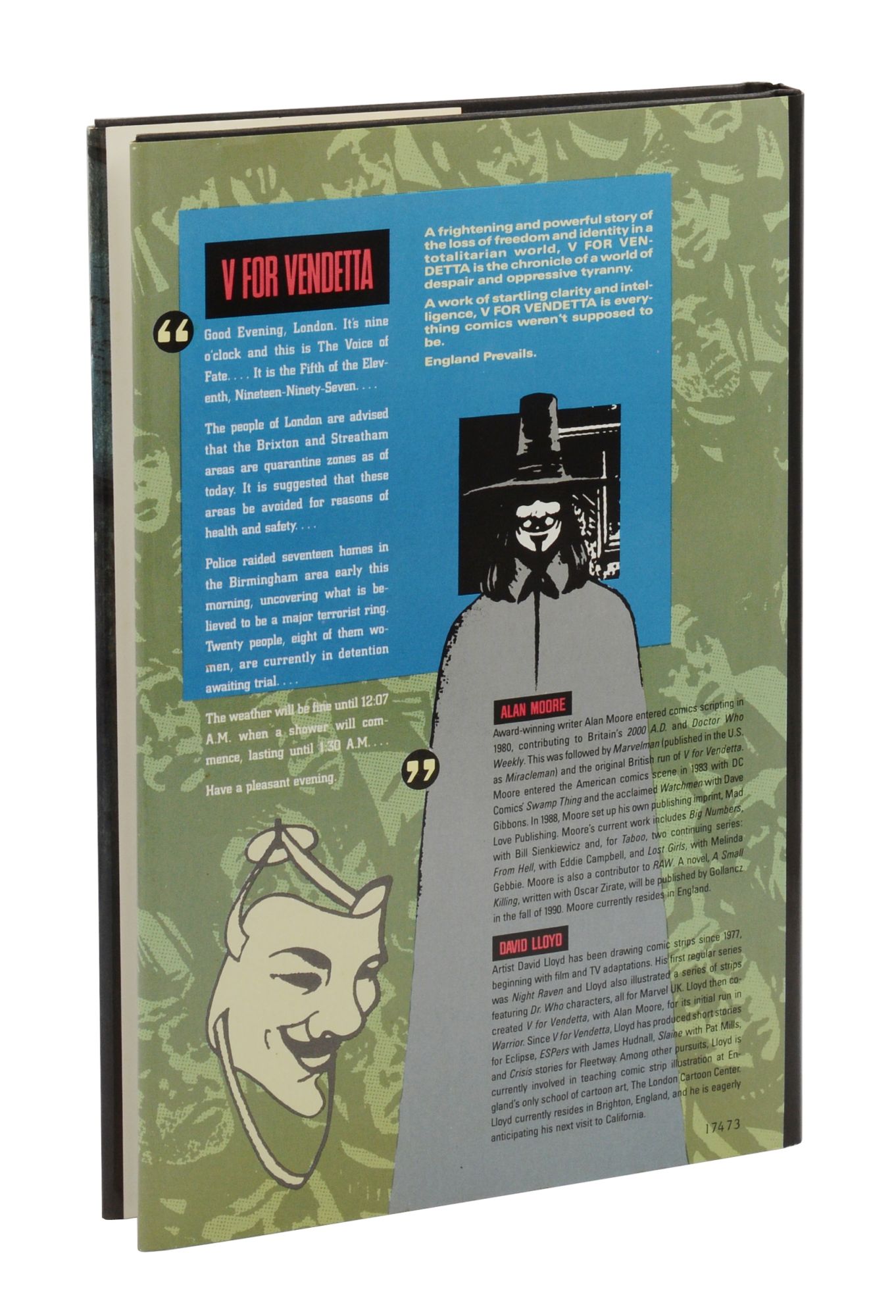 V for Vendetta: Moore, Alan, Lloyd, David: 9780930289522: : Books