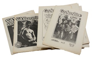 Gay Sunshine: A Journal of Gay Liberation (33 Issues)