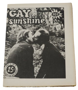 Gay Sunshine: A Journal of Gay Liberation (33 Issues)