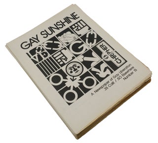 Gay Sunshine: A Journal of Gay Liberation (33 Issues)