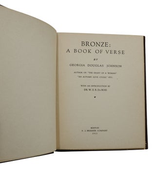 Bronze: A Book of Verse