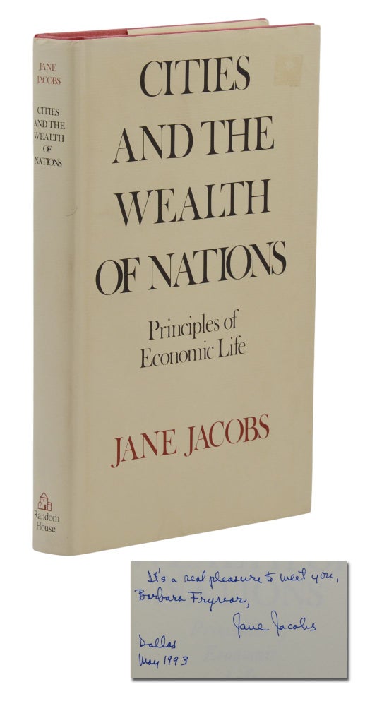 Item #140943876 Cities and the Wealth of Nations. Jane Jacobs.