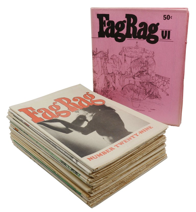 Item #140943877 Fag Rag (23 Issues). The Fag Rag Collective, Charley Shiveley.